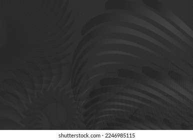 Abstract lines black white design element on white background of angle waves. Vector Illustration eps 10 for grunge elegant business card, print brochure, flyer, banners, cover book, label, fabric