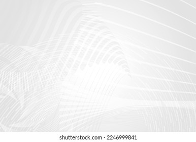 Abstract lines black white design element on white background of angle waves. Vector Illustration eps 10 for grunge elegant business card, print brochure, flyer, banners, cover book, label, fabric