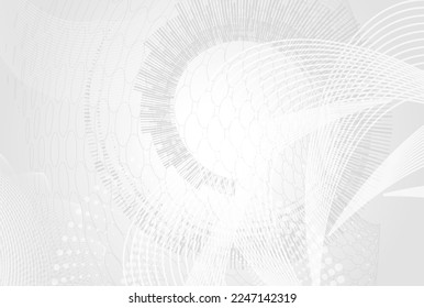 Abstract lines black white design element on white background of angle waves. Vector Illustration eps 10 for grunge elegant business card, print brochure, flyer, banners, cover book, label, fabric