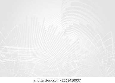 Abstract lines black white design element on background waves. Business templates for elegant presentation. Vector Illustration eps 10 for grunge elegant business card, print brochure, flyer, banners