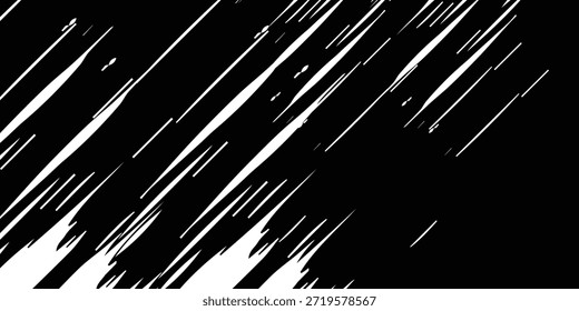 Linhas abstratas Formas geométricas em preto e branco Listras diagonais Fundo de sobreposição moderno, perfeito para sobreposições, padrões, fundos e composições artísticas com duração de 164 caracteres