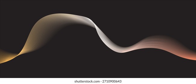 Linhas abstratas com composição em preto, branco e cinza para fundos de fotos, modelos de apresentação, papéis de parede e impressão