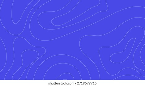 Abstract Lines Blue Background, curved shapes, contour, topography lines, visual identity, graphic design, wall art, adding a modern artistic touch, 160 characters