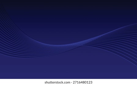 Abstrakte Linien blau, dunkle Formen, Kurven, elegante Vektorelemente, Verwendung für moderne Hintergründe, kreative Designs, Websites oder grafische Projekte für professionelle Anziehungskraft, 169 Zeichen