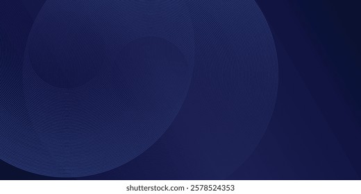 Abstract lines circle background blue and pink gradation. circle effect style art simple modern design