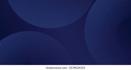 Abstract lines circle background blue and pink gradation. circle effect style art simple modern
