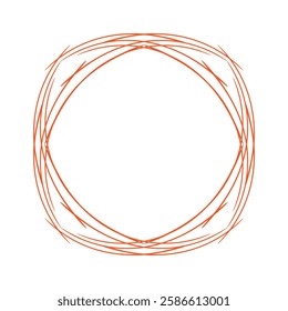  abstract lines of circle vector illustration
