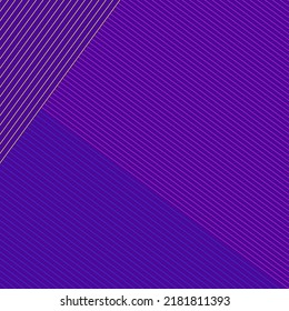 Líneas abstractas rayas de color patrón diagonal en fondo azul. Ilustrador gráfico vectorial.