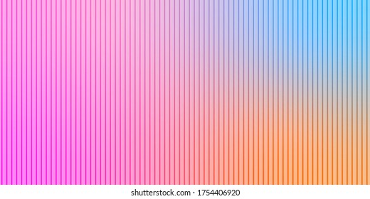 Abstract lines colorful background. Minimal covers design. Trendy modern minimalist gradient