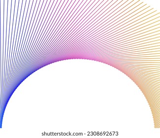 Líneas abstractas de colores de diseño elemento sobre fondo blanco de ondas. Vector Illustration eps 10 para grunge y elegante tarjeta de visita, folleto de impresión, volante, banners, carteles, portada, etiqueta, tela
