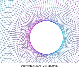 Abstrakte Linien Farben Design Element auf weißem Hintergrund der Wellen. Vektorgrafik eps10 für farbige, elegante Visitenkarte, Druckbroschüre, Flyer, Banner, Coverbook, Label, Stoff
