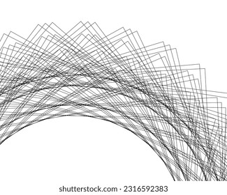 Abstract lines colors design element on white background of waves. Vector Illustration eps 10 for grunge elegant business card, print brochure, flyer, banners, cover book, label, fabric
