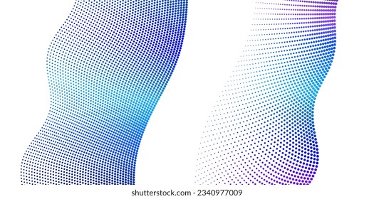  Abstract lines colors design element on white background of waves. Vector Illustration eps 10 for grunge elegant business card, print brochure, flyer, banners, cover book, label, fabric