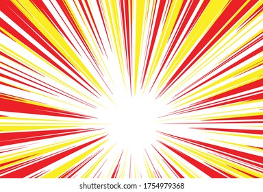 Abstract lines, comic design background.