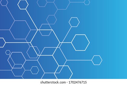 Abstract lines connect background. Technology connection digital data and big data concept.