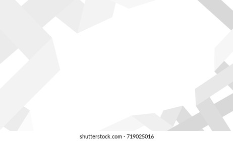Abstract Lines Connection White and Gray, Vector Backgrounds