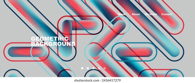 Abstract lines creative background. Vector Illustration For Wallpaper, Banner, Background, Card, Book Illustration, landing page