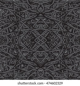 abstract lines curl art background