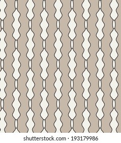 abstract lines with curve seamless pattern vector background