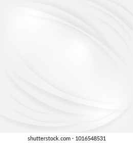 Abstract lines and curve white and gray color background, illustration ESP 10