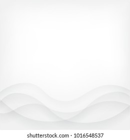Abstract lines and curve white and gray color background, illustration ESP 10