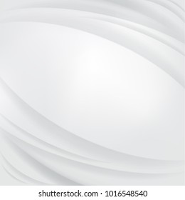 Abstract lines and curve white and gray color background, illustration ESP 10