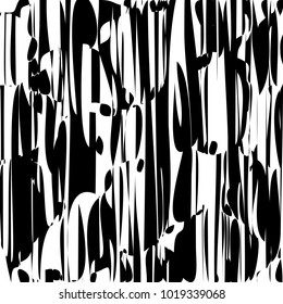 Abstract Lines Design with Black and White Stripes Vector, Stripes Fashion Texture, Zebra Print