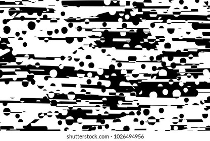 Diseño de líneas abstractas con vectores de franjas en blanco y negro, textura de moda en franjas, impresión en cebra