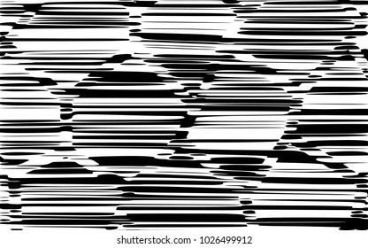 Abstract Lines Design with Black and White Stripes Vector, Stripes Fashion Texture, Zebra Print