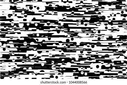 Abstract Lines Design with Black and White Stripes Vector, Stripes Fashion Texture, Zebra Print