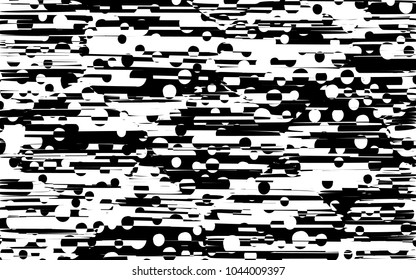 Abstract Lines Design with Black and White Stripes Vector, Stripes Fashion Texture, Zebra Print