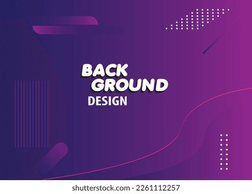 Abstract lines design. Gradient background. business project