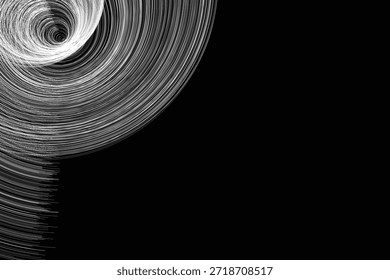 linhas abstratas design em onda de fundo preto luz papel de parede ilustração linha EPS 10