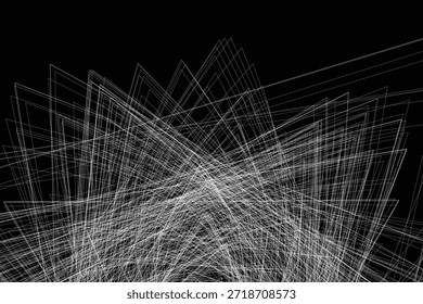 abstract lines design on black background wave light wallpaper illustration line EPS 10