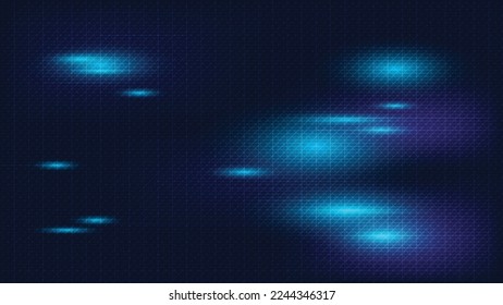 Abstrakte Linien und Punkte verbinden den Hintergrund. Technologie verbindet digitale Daten und Big Data Konzept.