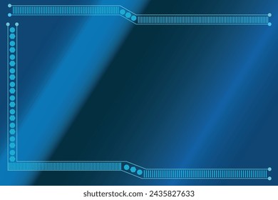 Abstract lines and dots connect background digital technology concept
