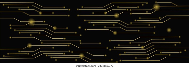 Abstract lines and dots connect background. Technology connection digital data and big data concept.suitable for promotion or ads banner background
