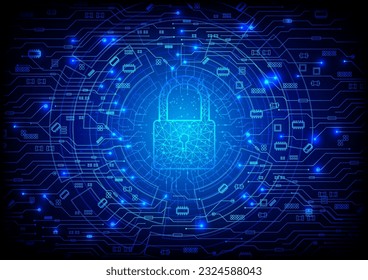 Las líneas y puntos abstractos conectan el diseño en un vector de fondo de color azul. datos digitales y concepto de big data.