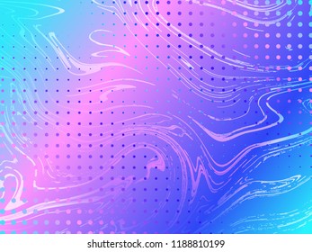Abstract lines flow. Dynamic fluid trendy background forfor poster, brochure, invitation, cover book, catalog, placards. Violet fluid marble  background.Vector illustration