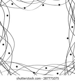 abstract lines frame