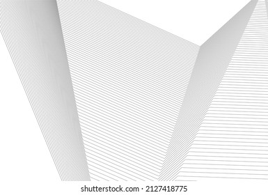 abstract lines geometric background 3d illustration
