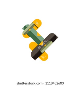 Abstract lines geometric infographic layoutAbstract lines geometric infographic layout, data visualization design, option step by step schedule, web box. Vector illustration isolated on white