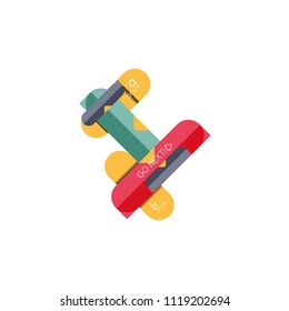 Abstract lines geometric infographic layoutAbstract lines geometric infographic layout, data visualization design, option step by step schedule, web box. Vector illustration isolated on white