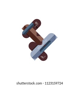 Abstract lines geometric infographic layoutAbstract lines geometric infographic layout, data visualization design, option step by step schedule, web box. Vector illustration isolated on white