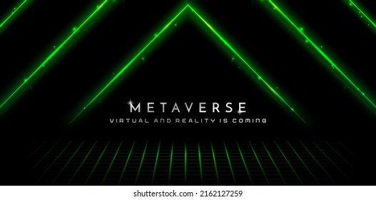 abstract lines geometric shapes neon glowing signs with lights for social media posts, billboard agency business, landing page, website header, ads campaign, poster webs, launch event display product 
