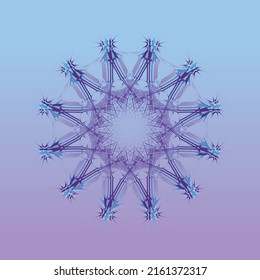 Abstract lines in geometric style for your design.