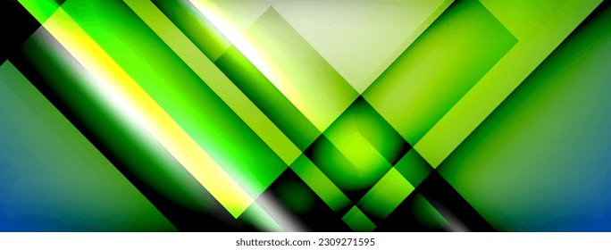 Abstract lines geometric techno background layout
