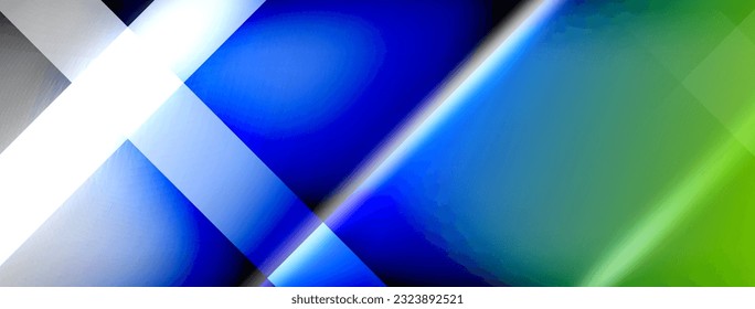 Abstract lines geometric techno background layout