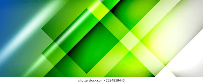 Abstract lines geometric techno background layout