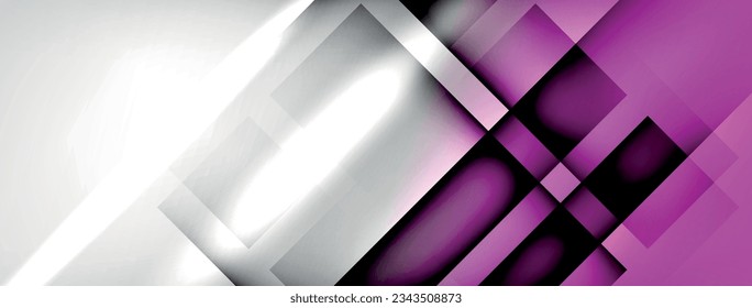 Abstract lines geometric techno background layout